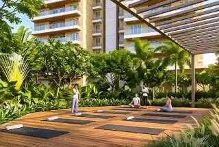 Yoga Zone at Emaar Elara